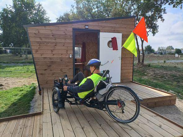 Cabane en bois PMR 